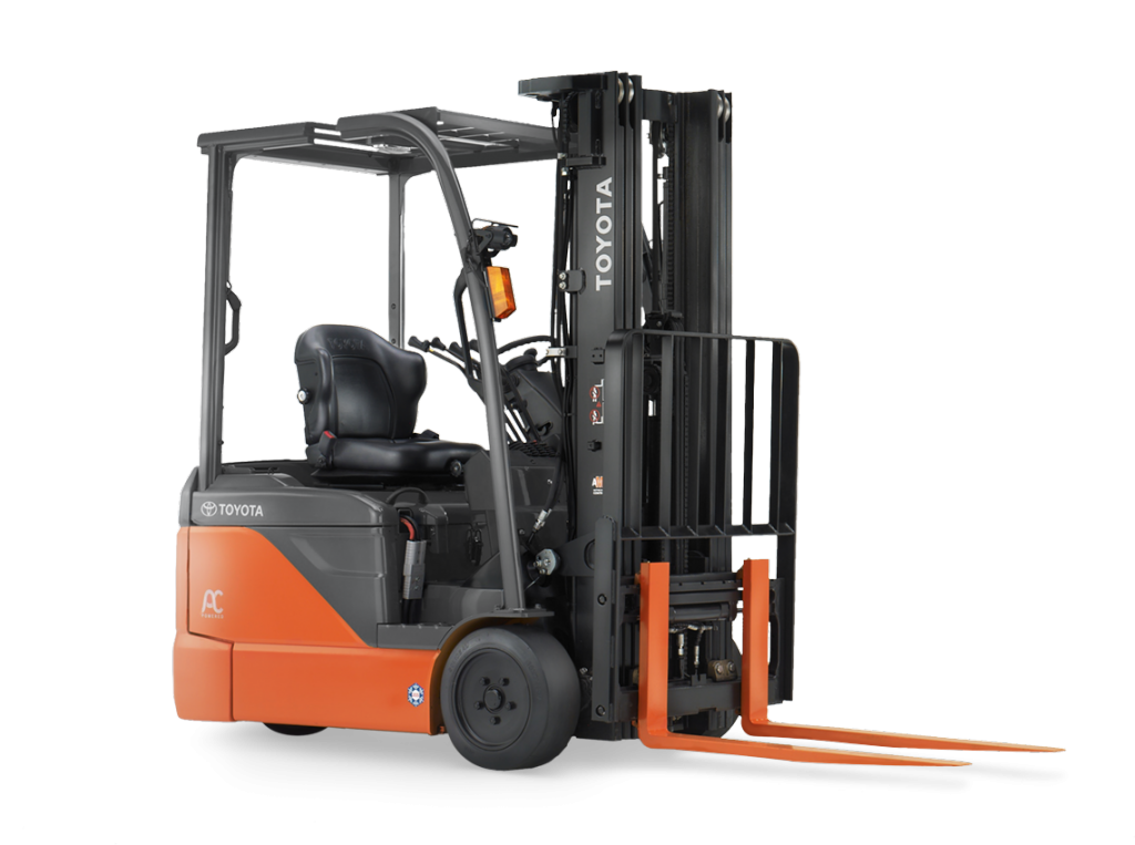 3 Wheel Electric Forklift Toyota Material Handling Systems